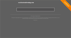 Desktop Screenshot of excelcustomforming.com